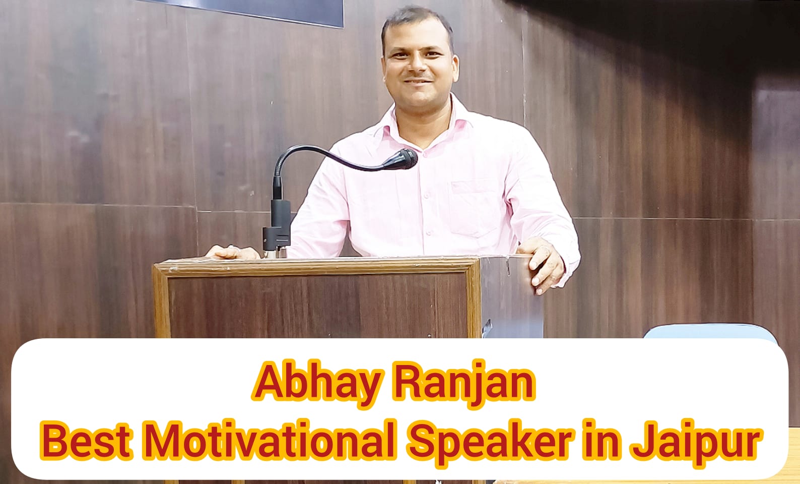 Best Motivational Speaker in Jaipur