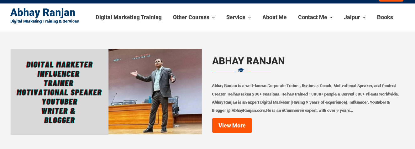 abhay ranjan website